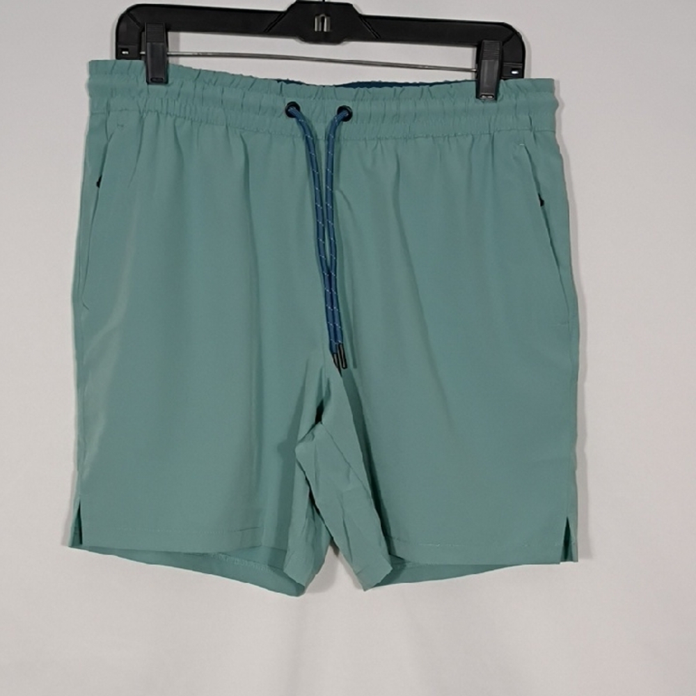 NWT Motion Mineral Blue Core 7" Athletic Shorts Men Size Medium